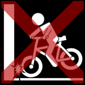 bicyclette: collision